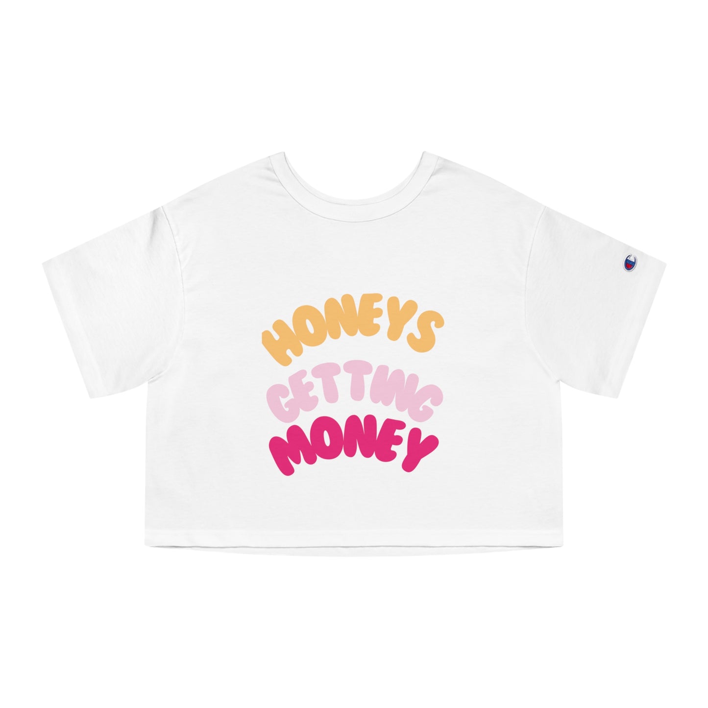 Honeys Getting Money Cropped T-Shirt