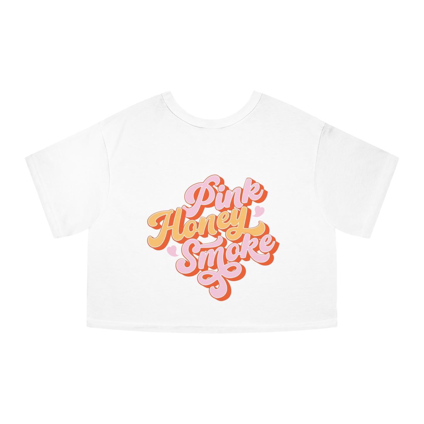 Pink Honey Smoke Cropped T-Shirt