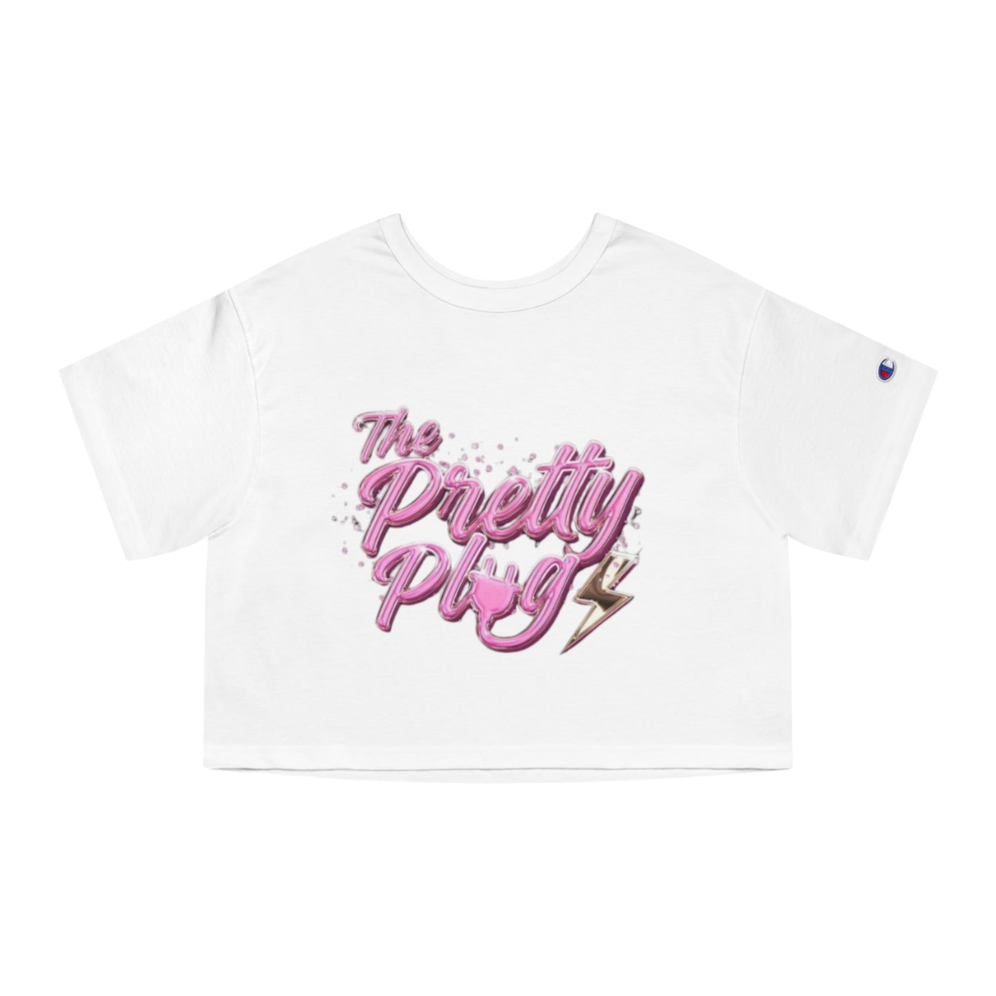 Pretty Plug Cropped T-Shirt