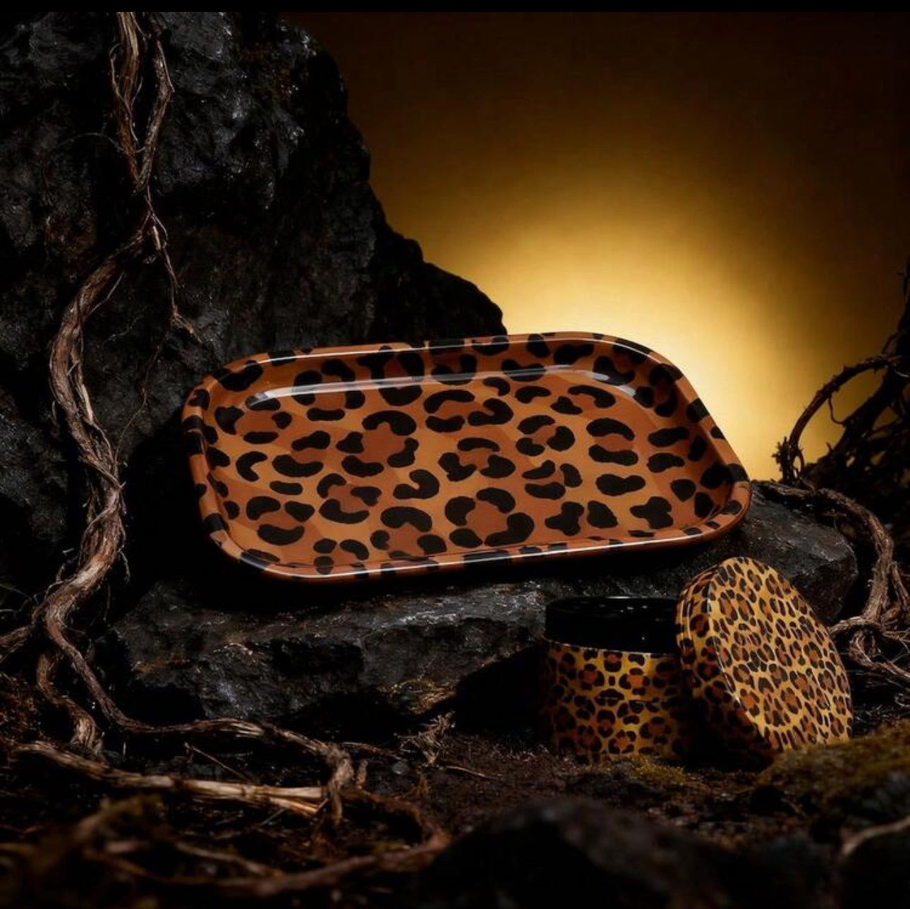Wild Leopard Tray
