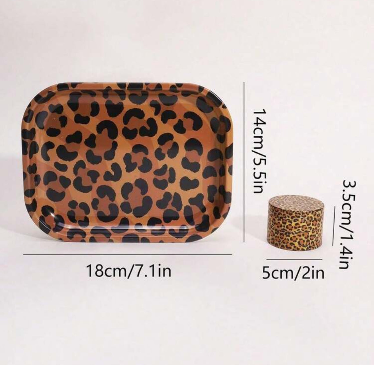 Wild Leopard Tray